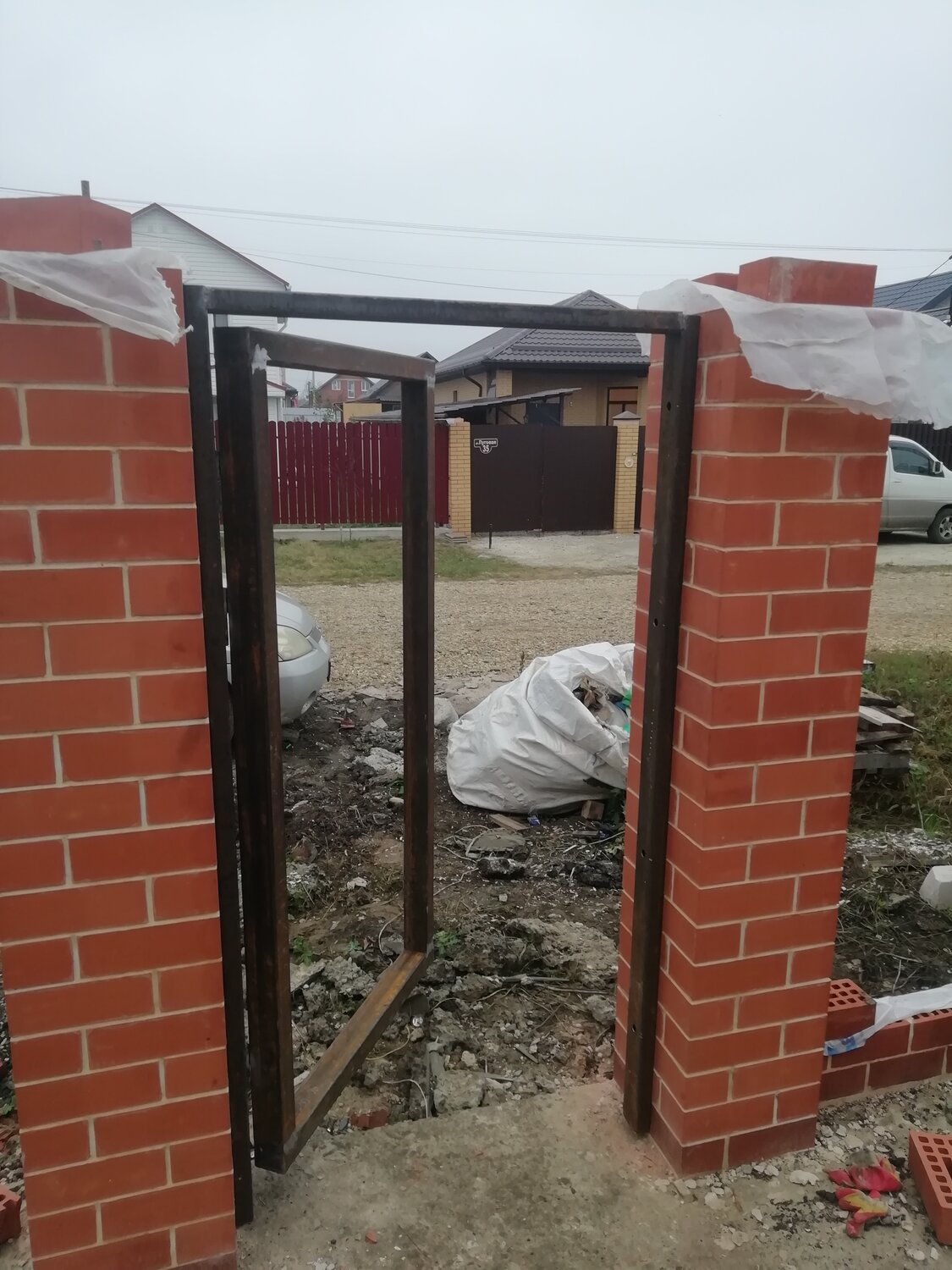 калитка из профильной трубы, ворота и калитки, калитка из металла, металлическая калитка, калитки