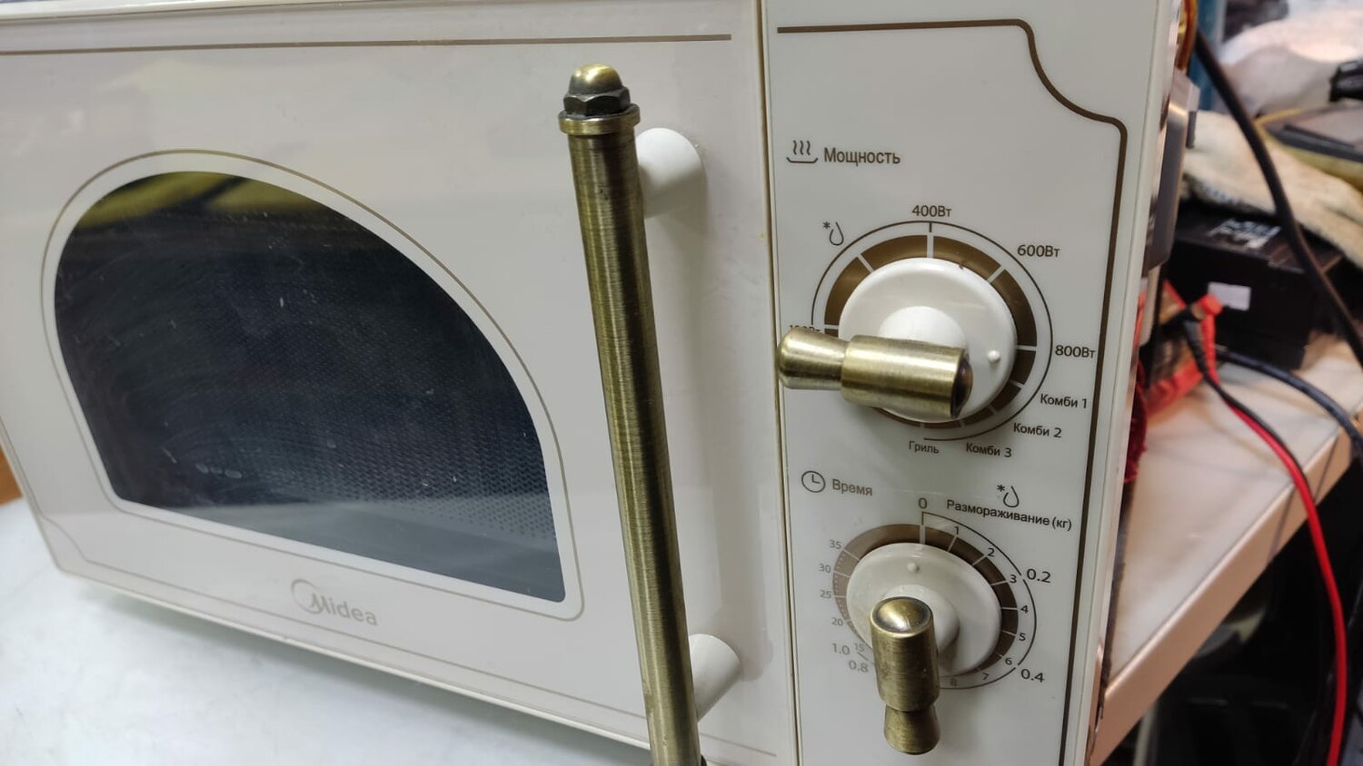 микроволновая печь midea, микроволновая печь midea mg820cj7-i2, микроволновая печь, бытовая техника, микроволновая печь midea mm820cj7-w3