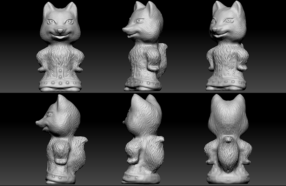 3 д модели, 3д моделирование персонажей, scrat 3d model stl, 3 d модели, игрушка