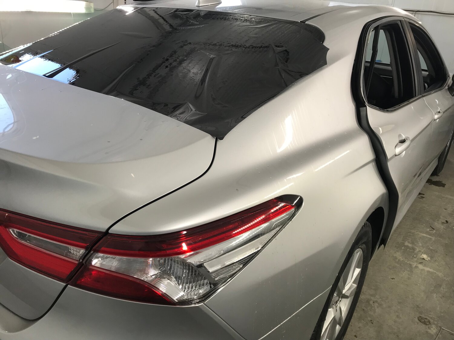 спойлер тойота камри v70, спойлер на тойота камри 70, toyota camry 2018, тойота камри 70, лип спойлер camry 70