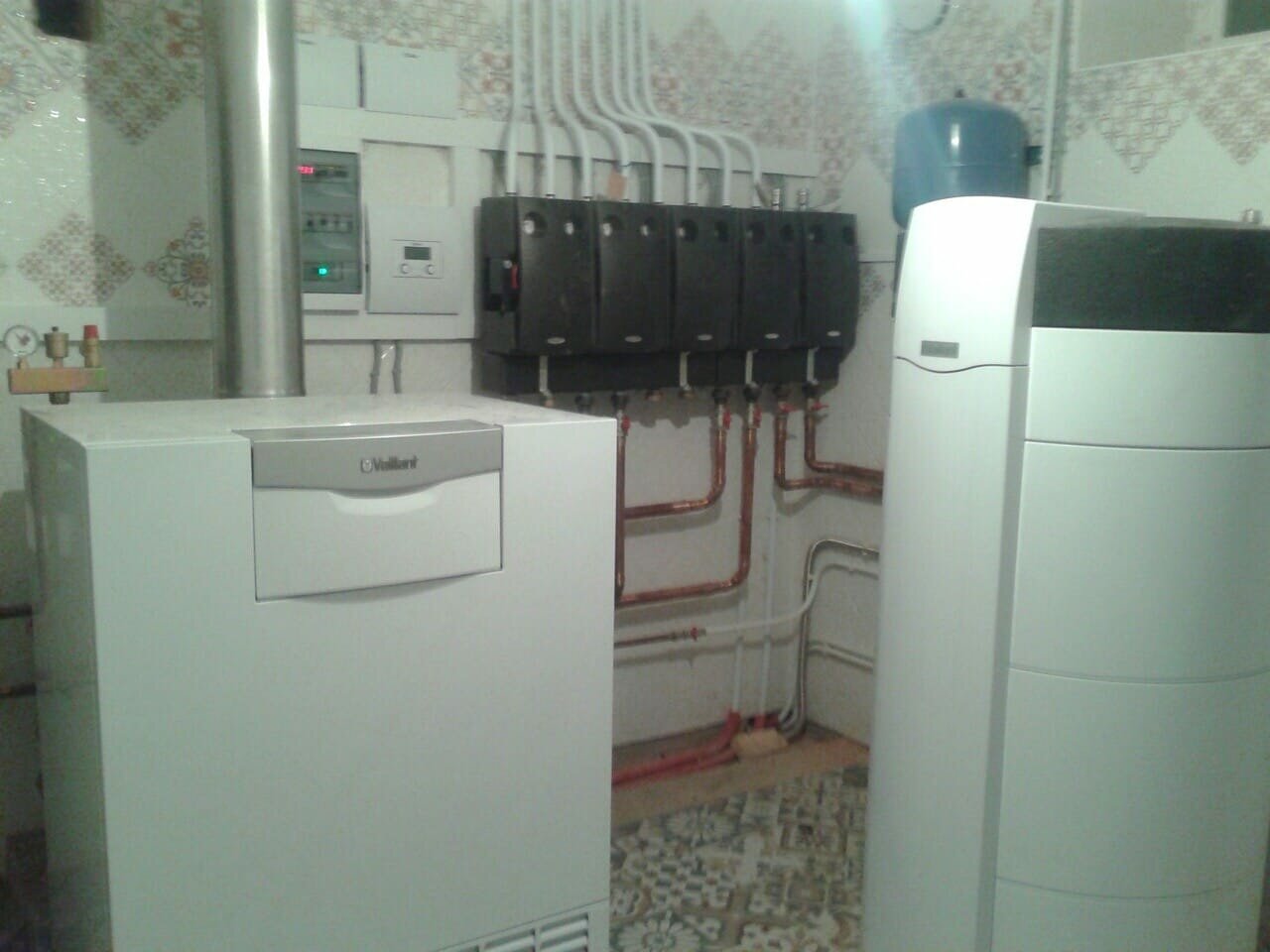 бытовая техника, газовый котёл, газовый котел vaillant, котел, напольный котел