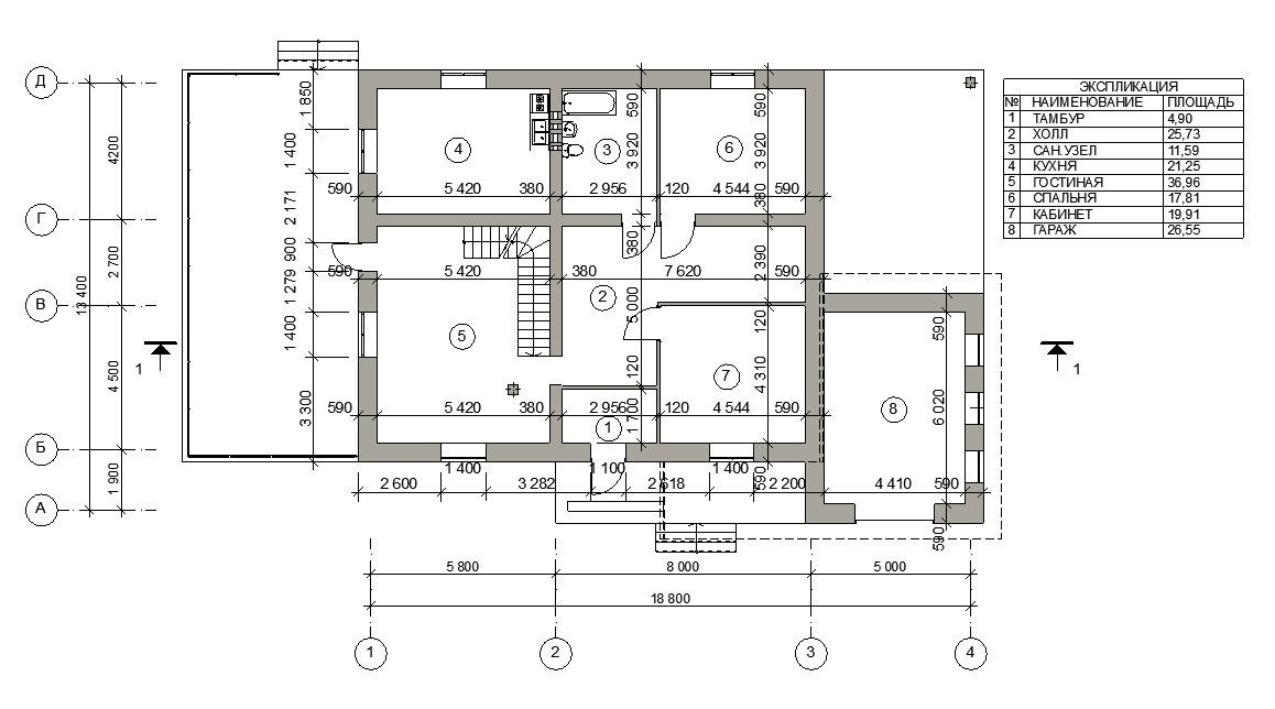 Чертежи выполненные в програме AutoCAD.