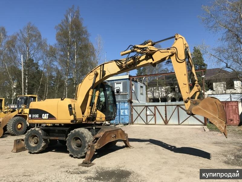колесный экскаватор, экскаватор кат полноповоротный колесный колесный, колесный экскаватор caterpillar m315d 2013 г., cat 325 грейфер, cat m318c 2006 год