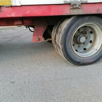 полуприцеп маз колеса, полуприцеп, прицеп грузовика, грузовик, прицеп тягач ступица
