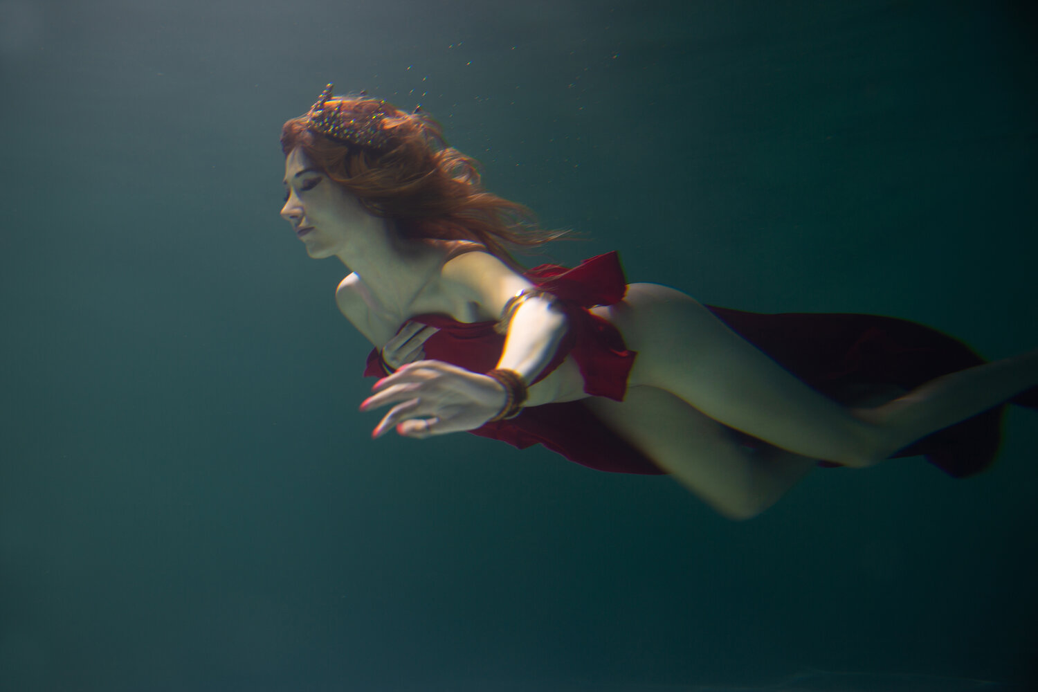 Фотосессия под водой