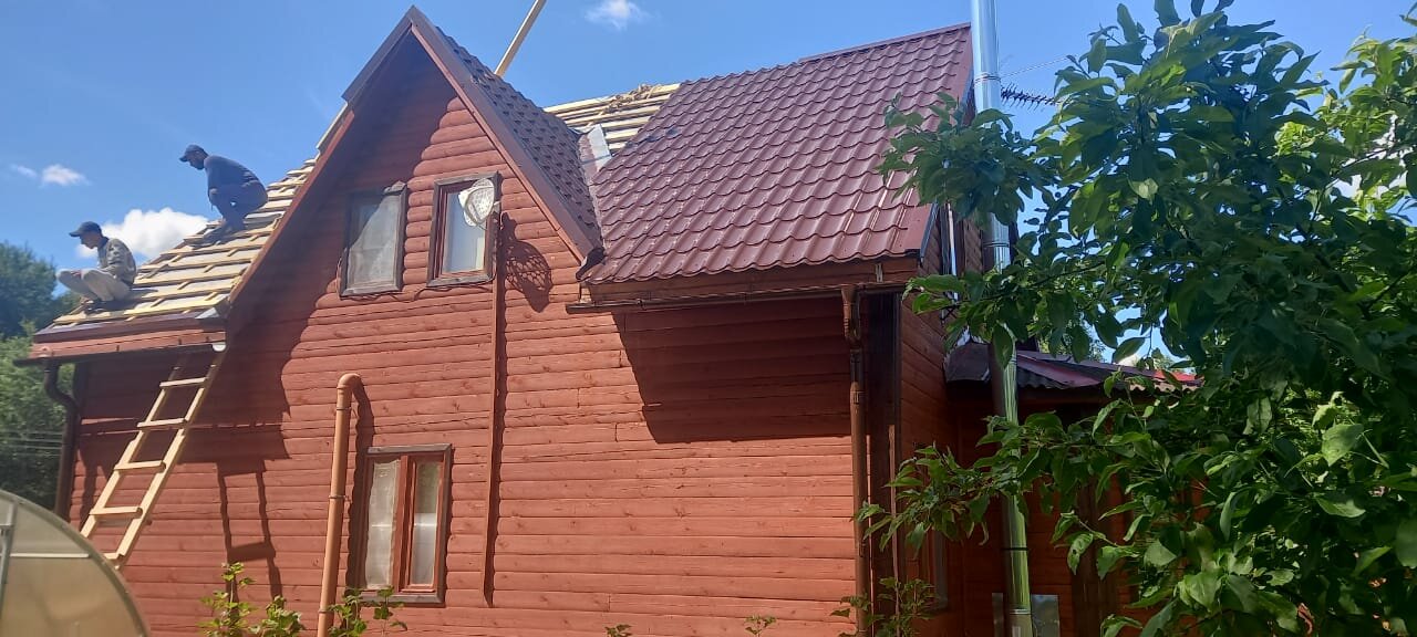 Монтаж кровли