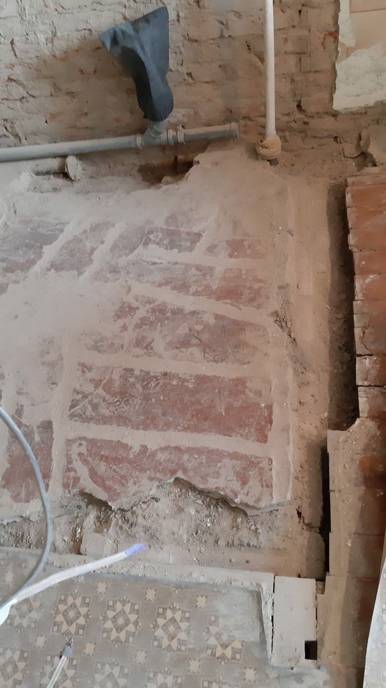 дом кирпичный, плитка, кирпичная печь, кирпичная плитка, кирпичная стена