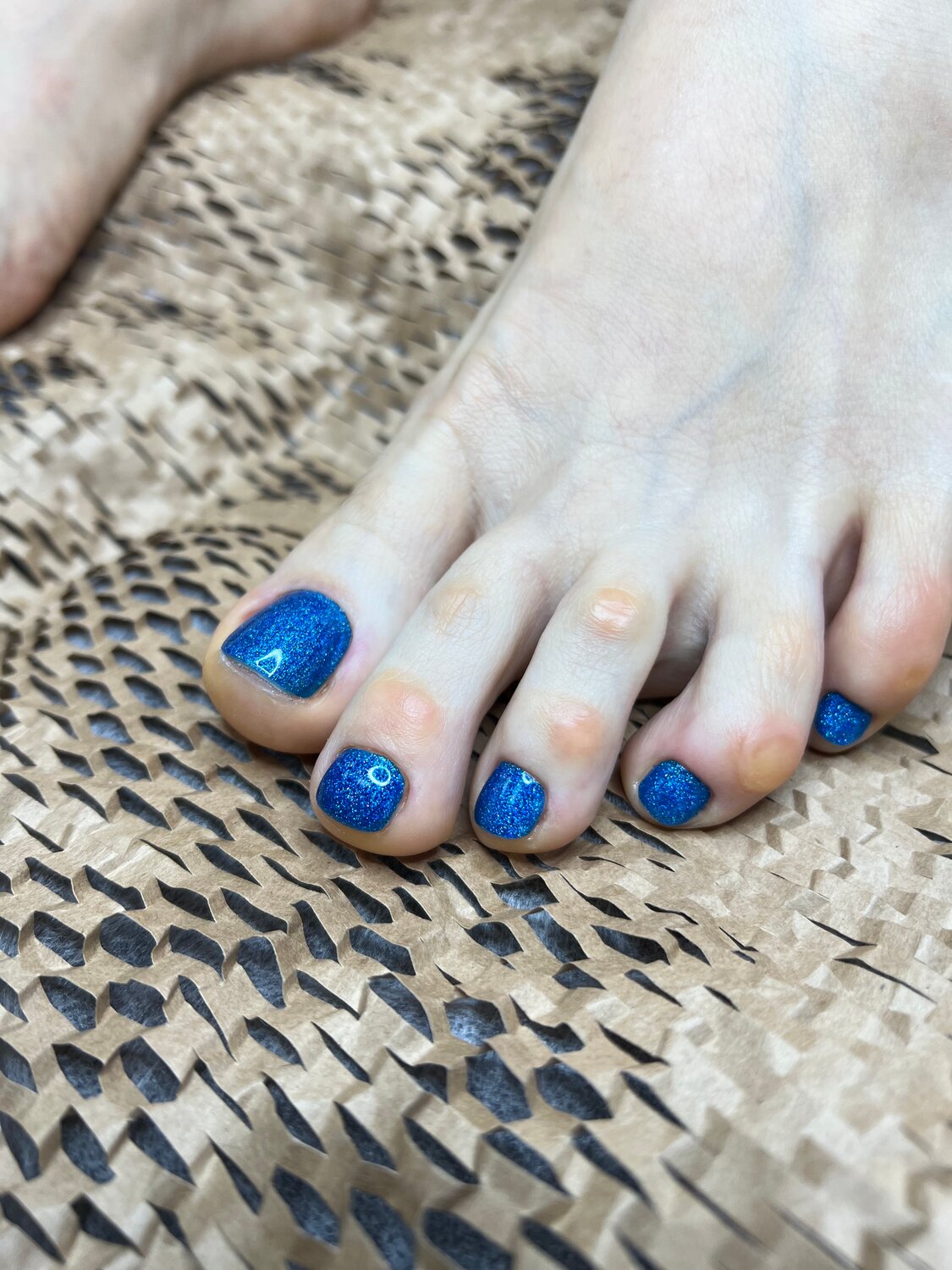 педикюр, педикюр синий, педикюр цвета, педикюр с покрытием, комбинированный педикюр