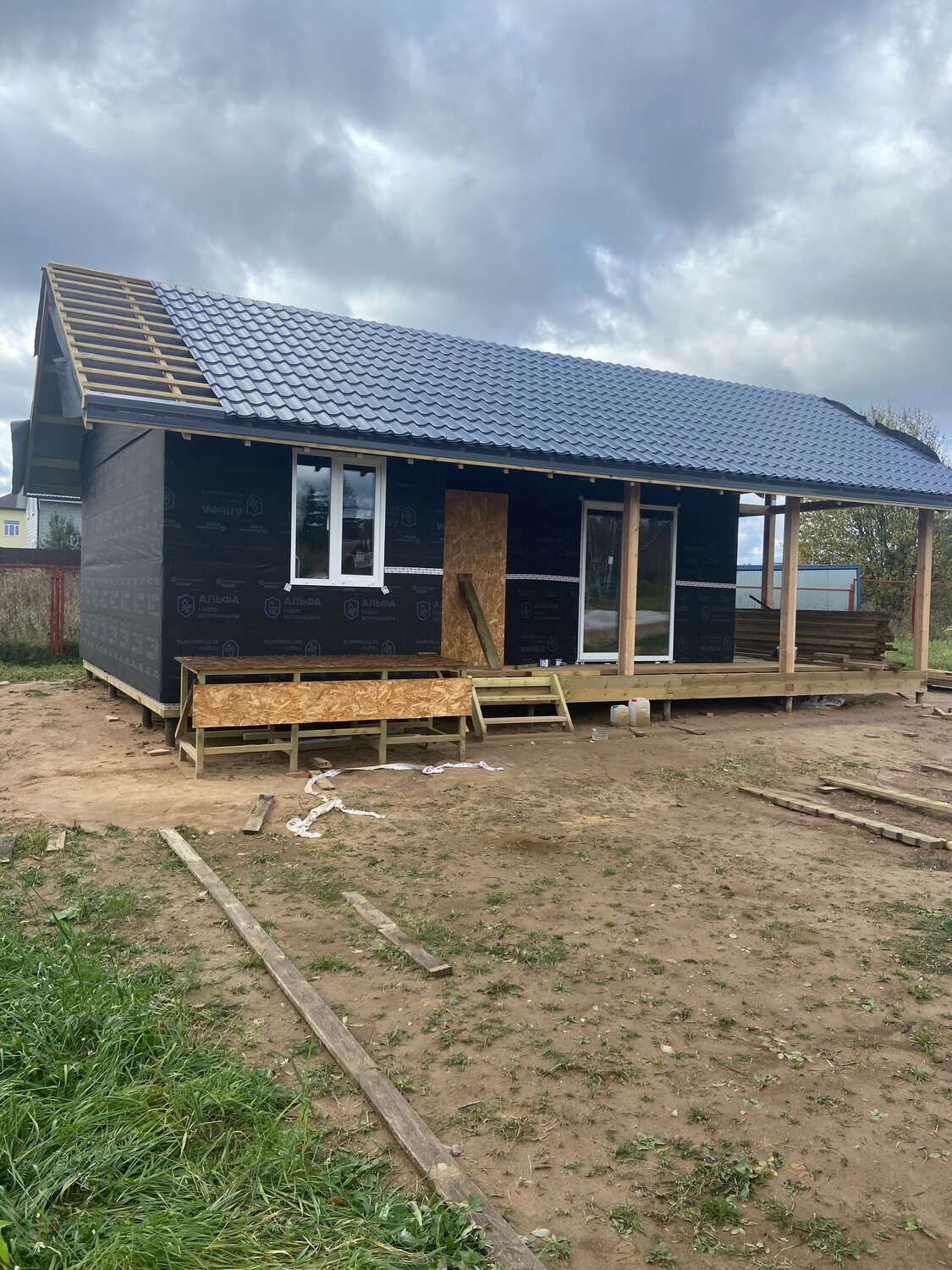 Строительство каркасного дома