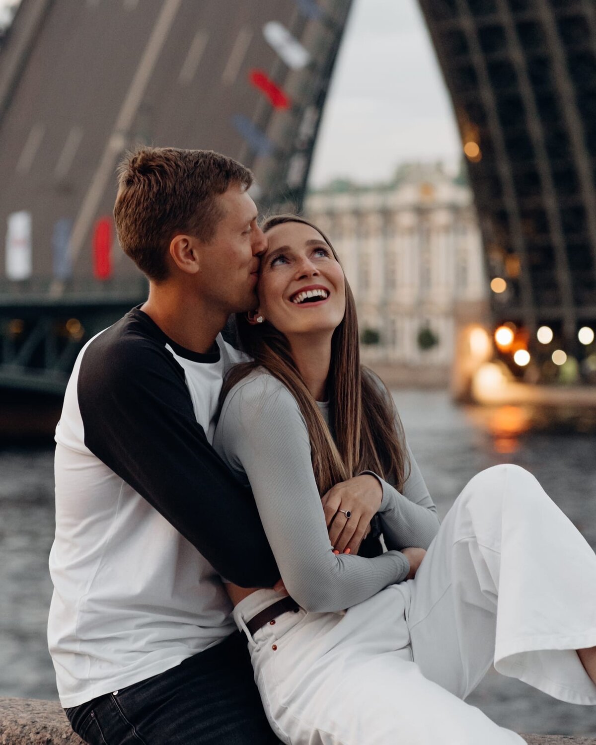 девушка, пара, человек, фотосессия, лавстори