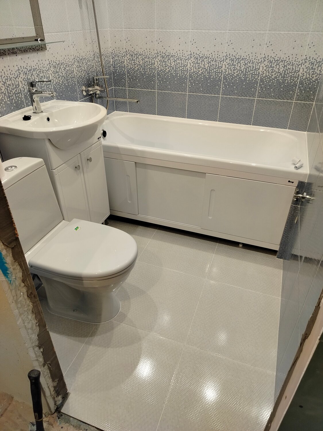 бюджетная отделка ванной