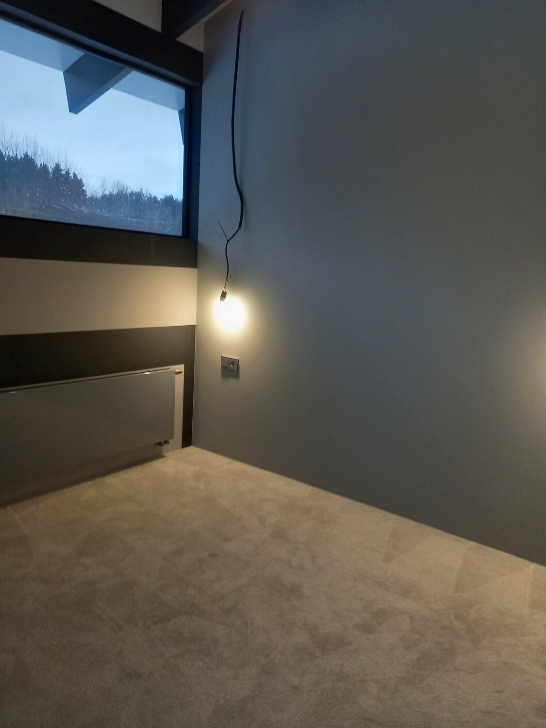 светодиодный настенный светильник, освещение, дизайн освещения, минимализм в интерьере прихожей, комната коридор