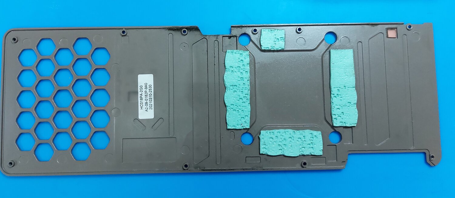 rtx 3080 плата с термопрокладки, rtx 3090 термопрокладки, 3080 ti gamerock термопрокладки, бэкплейт rtx 3090, корпус для ноутбука