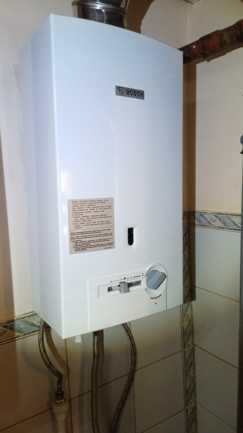газовая колонка, газовая колонка bosch, колонка газовая бош, газовая колонка бош полуавтомат, водонагреватель проточный газовый bosch wr 10-2p
