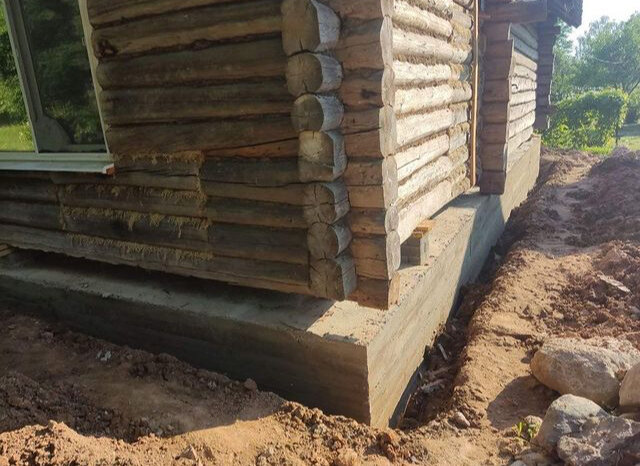 Замена фундамента