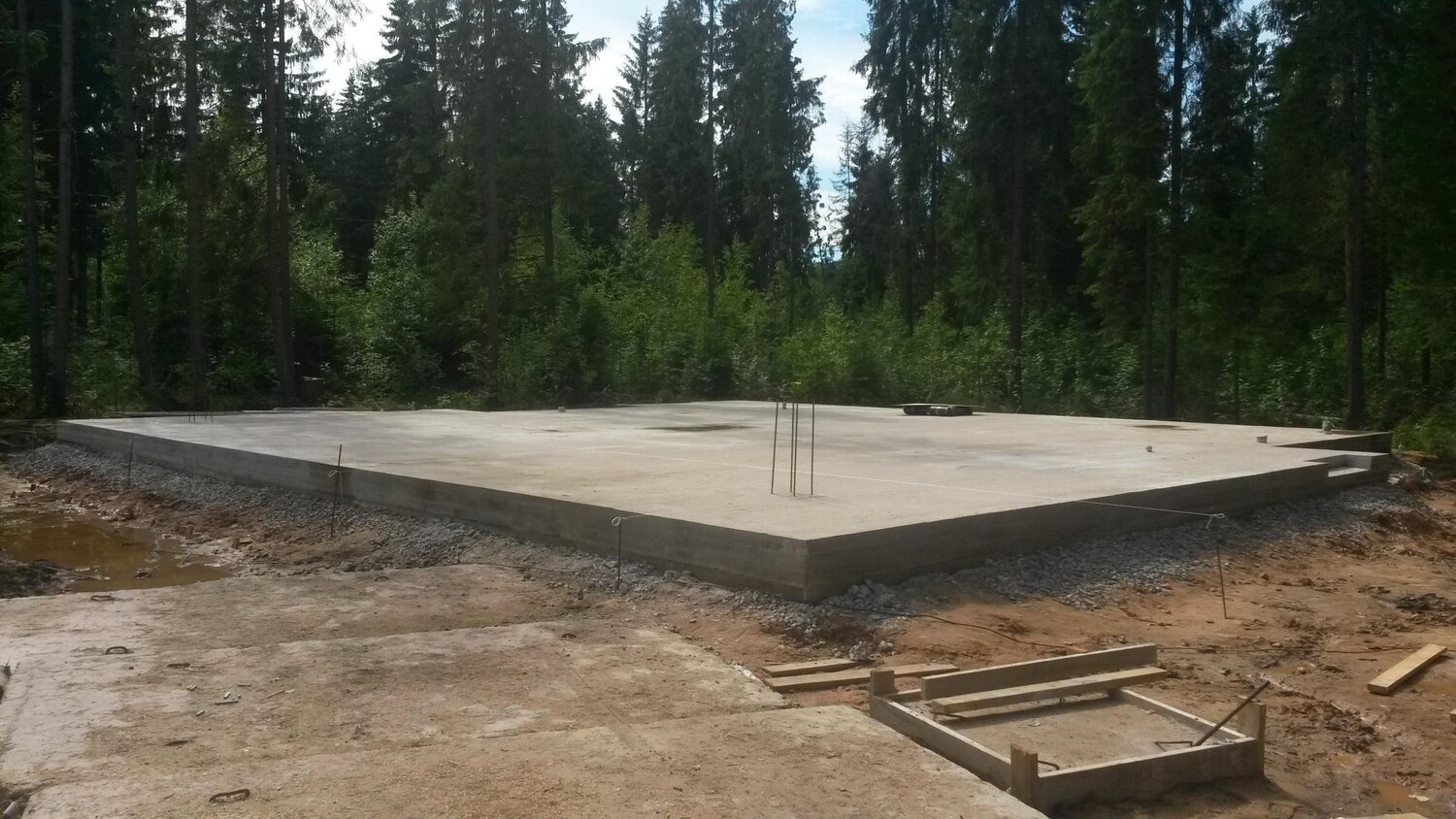 монолитный плитный фундамент, монолитный фундамент, монолитная плита фундамента, фундамент плита, фундаментная плита