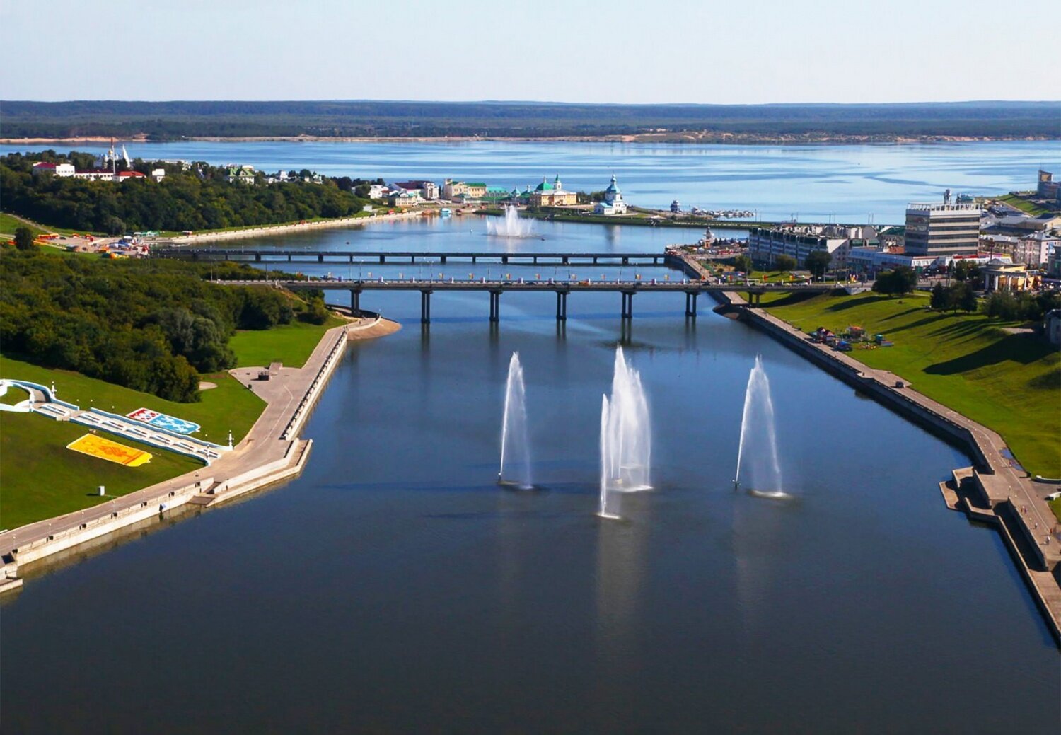 Чебоксарский залив проект