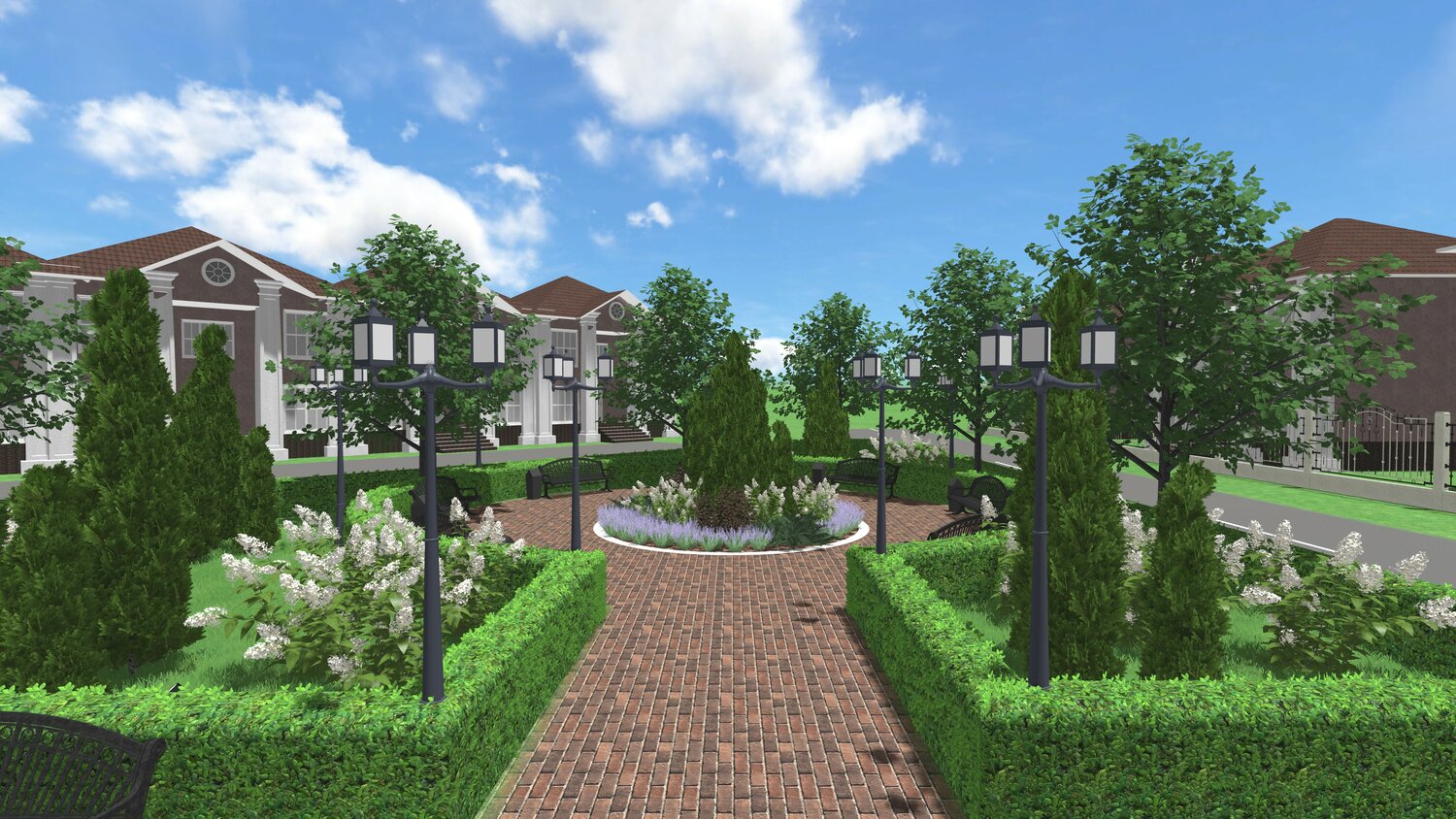 ландшафтный дизайн, три тополя ландшафтный дизайн, участок ландшафтный дизайн, ландшафтный проект, визуализация ландшафтного дизайна