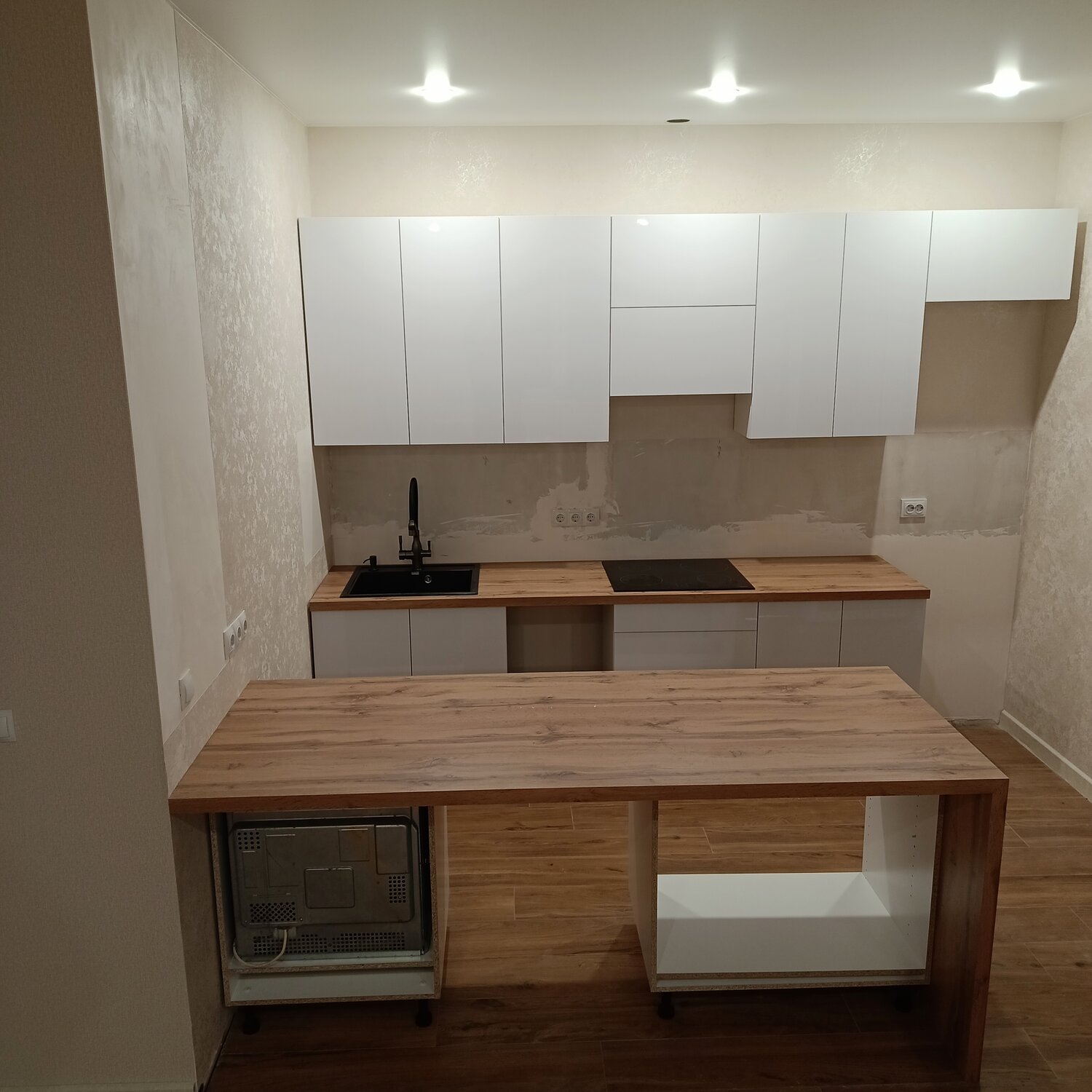 кухня интерьер, мебель, мебель для кухни, кухонная мебель, кухня для маленькой студии