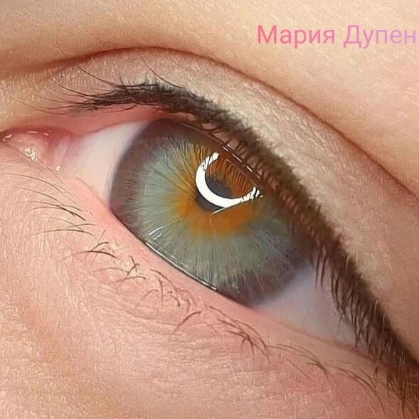 пм межресничного пространства, межресничка, межресничное пространство, межресничное напыление, перманентный макияж век межресничка