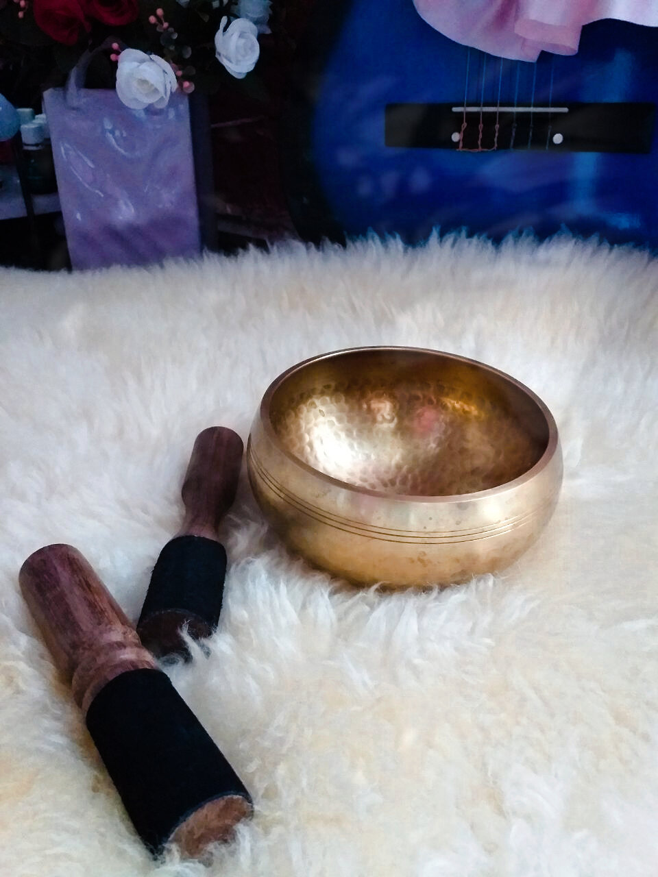 тибетская поющая чаша, healingbowl / тибетская поющая чаша полукованая 15,5 см, чаша поющая, буддийская медная поющая чаша, тибетские поющие чаши чашами