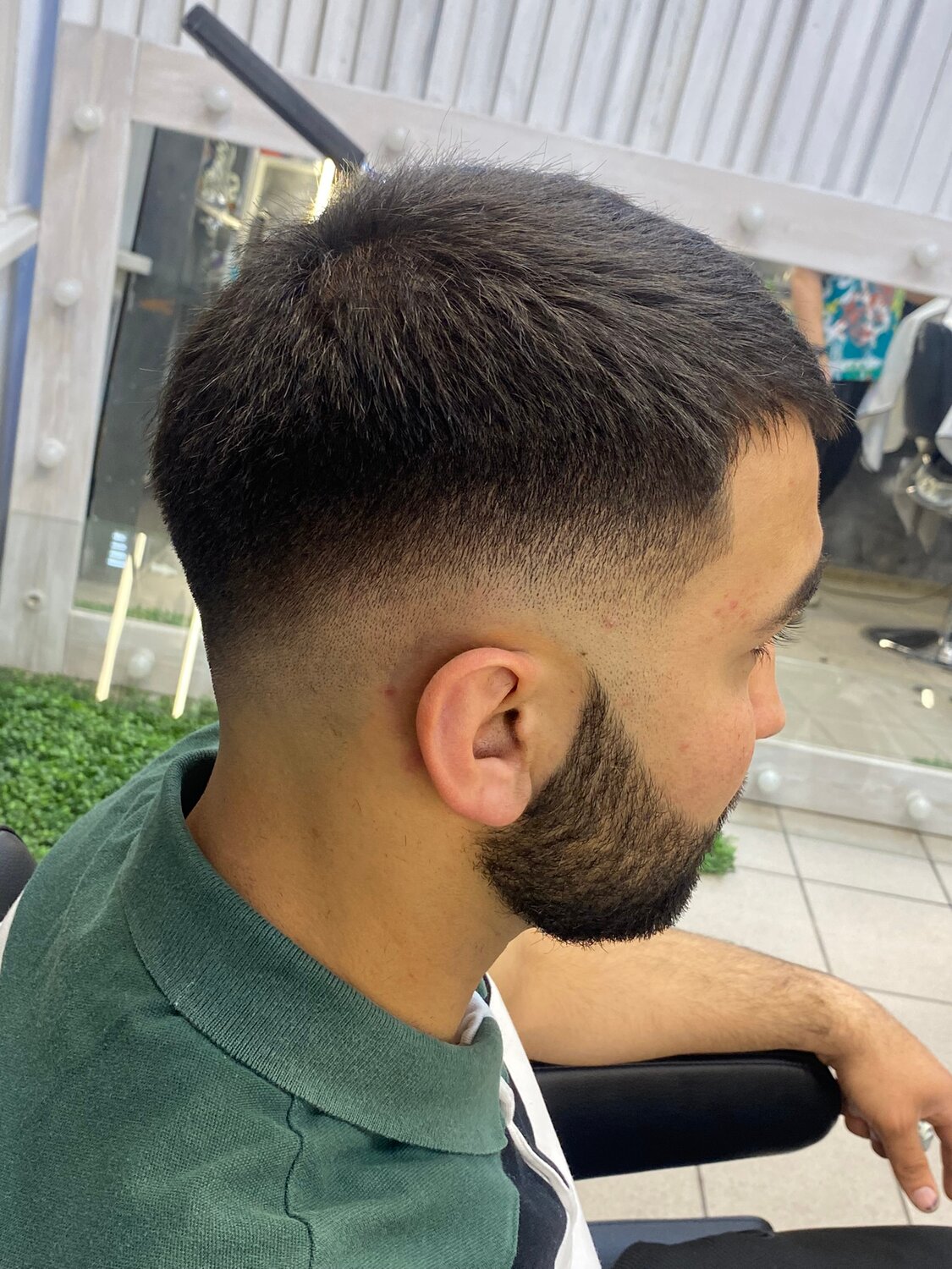 taper fade стрижка, fade стрижка, мужская стрижка, мужская стрижка полубокс, прическа полубокс мужская