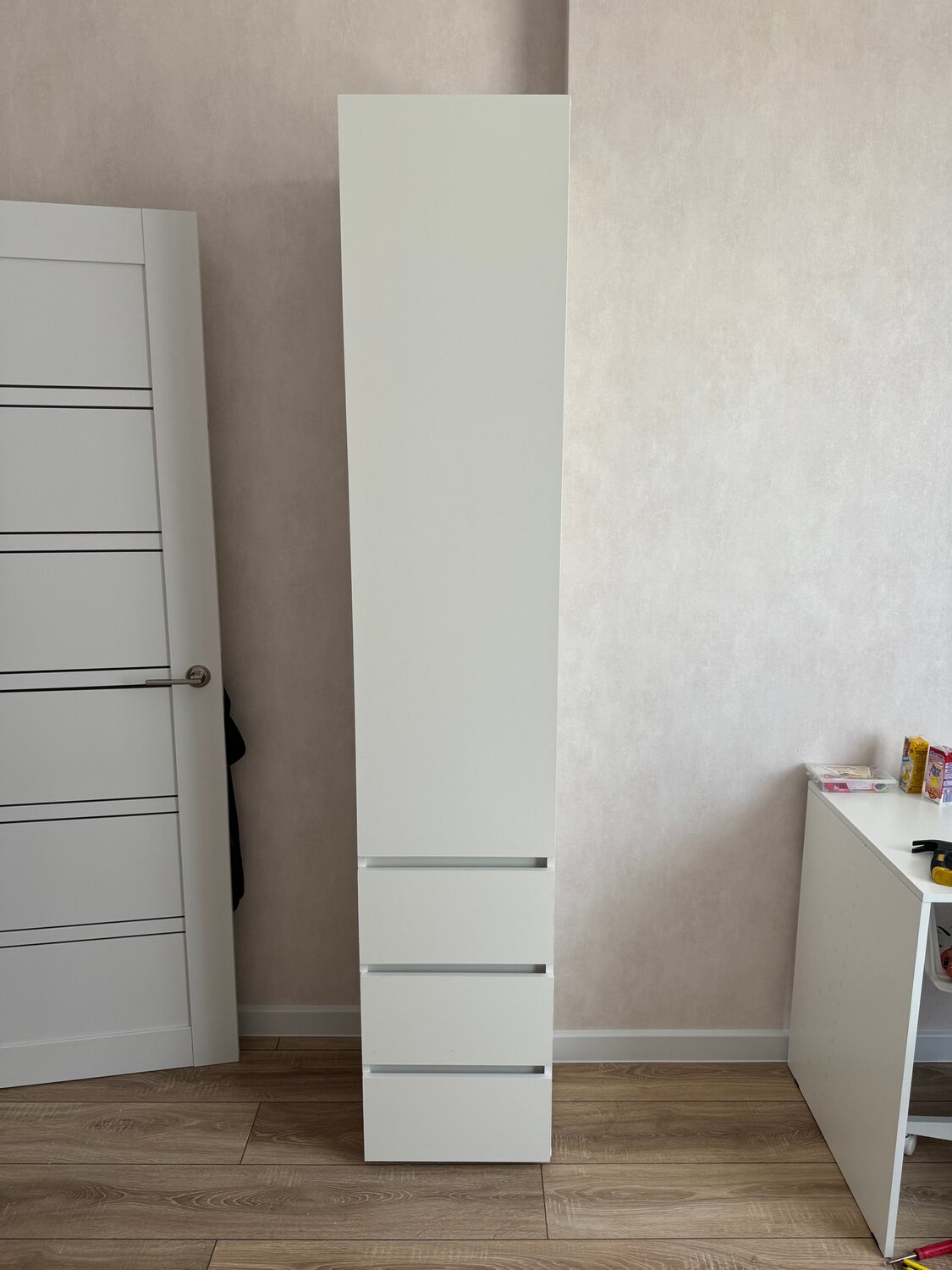 шкаф пенал белый, пенал бруклин 35 цв.белый глянец 203966, икеа шкаф белый, шкаф пенал, шкаф пенал напольный