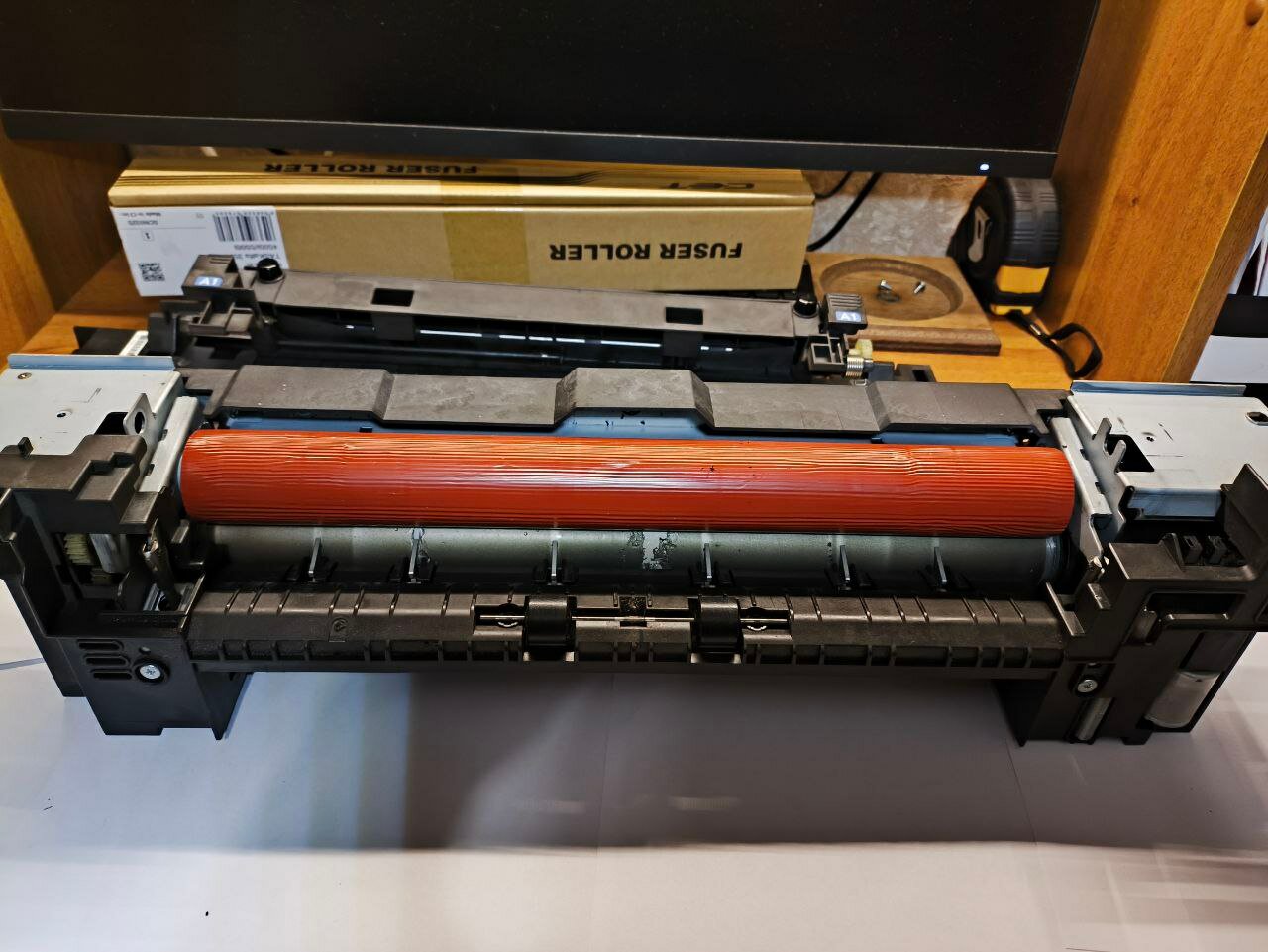 узел термозакрепления kyocera fk-5230, узел термозакрепления kyocera, узел фиксации kyocera fk-8500 taskalfa 4551ci/5551ci, dv-1150 kyocera, блок термозакрепления