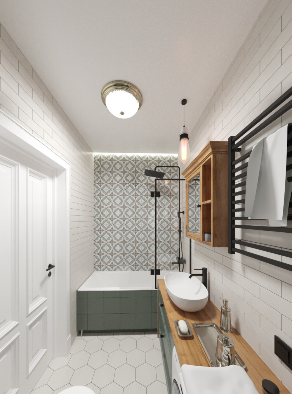 ванная в стиле скандинавском, ванна в стиле сканди, санузел в скандинавском стиле, дизайн ванной в скандинавском стиле, интерьер небольшой ванной