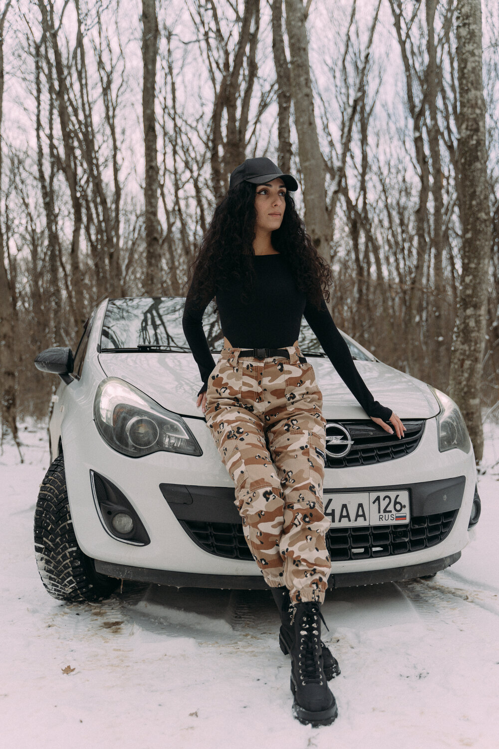 девушка, кристина якимова автомобили, девушки в камуфляже, девушки, авто