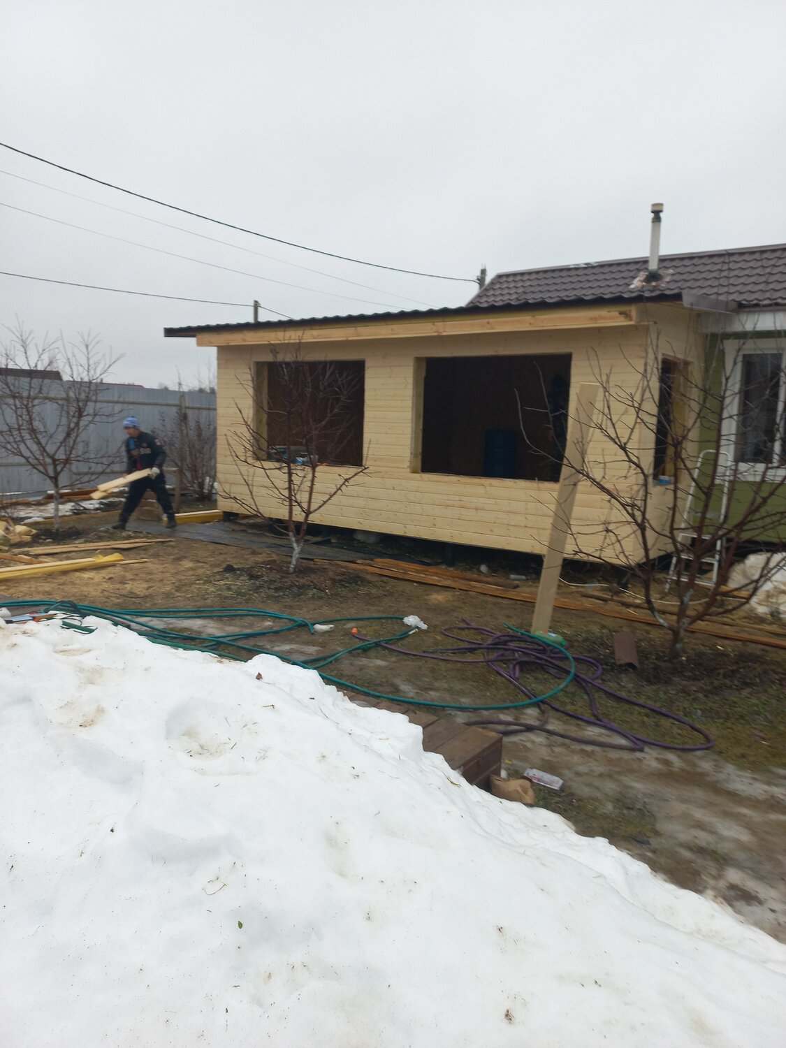 Пристройка к дому