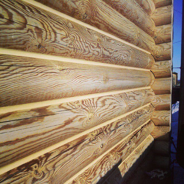 отделка сруба, покраска сруба, шлифовка сруба, герметизация сруба, дом сруб