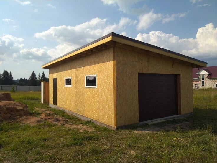 гараж 5х7 осп панели, гараж из сип панелей, гараж из сип панелей под ключ, гараж из осб панелей, гараж из сэндвич панелей