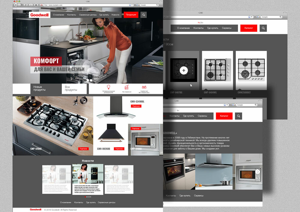 техника, бытовая техника, дизайн, газовая варочная панель maunfeld ghs 604 a-m3ci, варочная панель