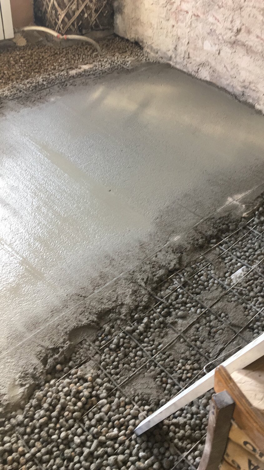 стяжка пола с керамзитом и цементом, керамзит плюс цпс стяжка пола, стяжка пола, керамзитовая стяжка пола технология, бетонный пол