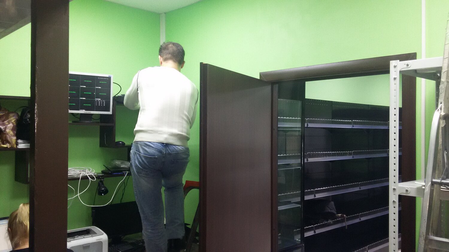 техника, шкаф, оборудование, шкаф монтажника, компьютер