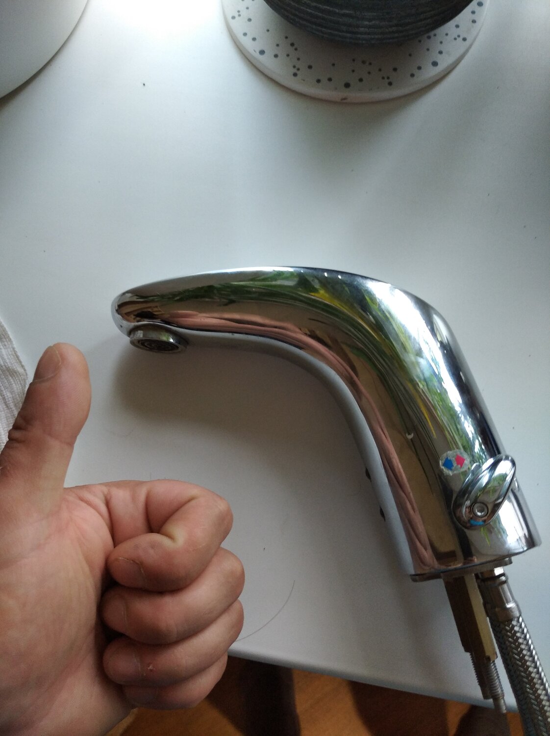 смеситель для раковины, смеситель, смеситель для раковины (умывальника) oras alessi one 8514f сенсорный с термостатом хром, смеситель oras electra 6150f, смеситель для умывальника