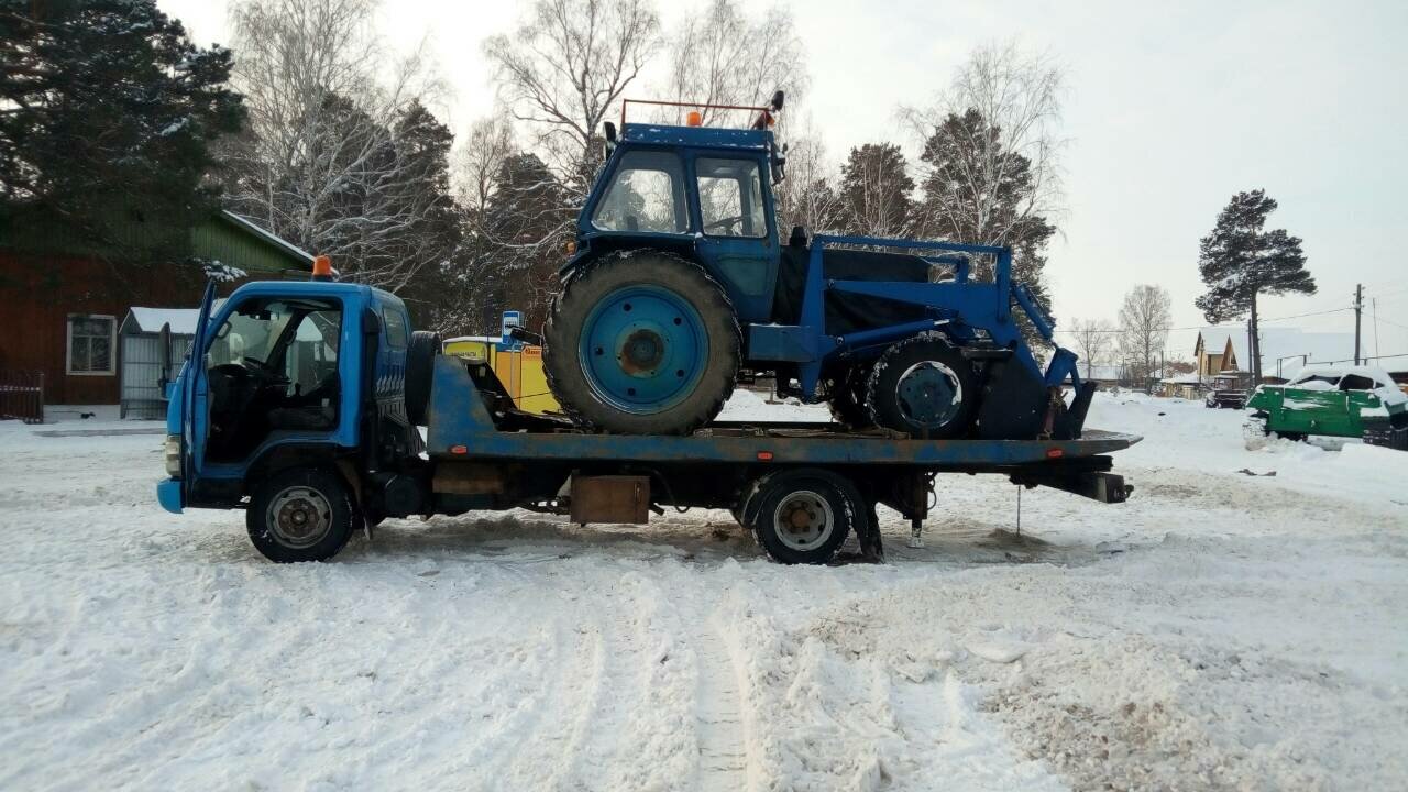 трактор мтз 82 на эвакуаторе валдай, спецтехника эвакуатор, мтз 82 на эвакуаторе, эвакуатор, мтз 82.1 на эвакуаторе