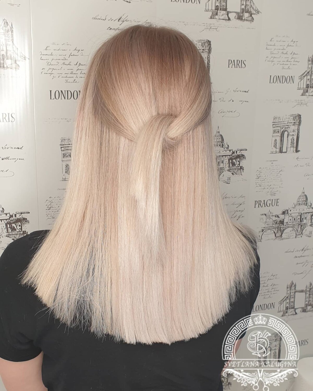 блонд, техника окрашивания аэртач видеоурок, цвет волос, hair, мелирование