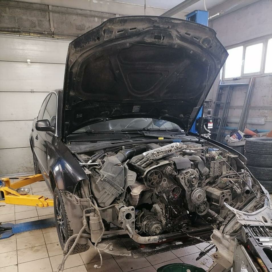 автомобиль, авто, ауди а7 3.0 мойка радиатора, масложор ауди к5, audi a4 b8 двигатель