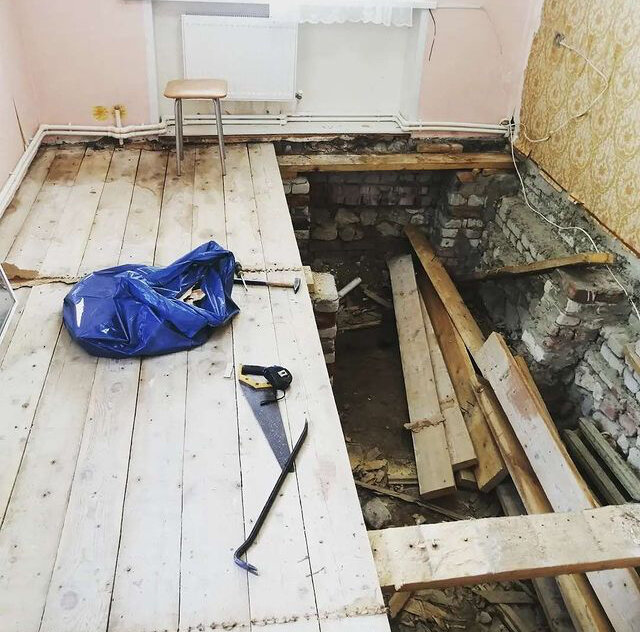 Замена полов