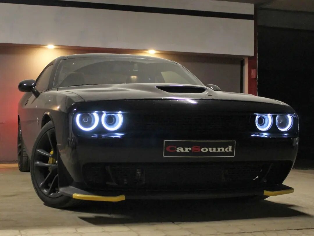 dodge challenger, dodge, чёрный додж челленджер, додж челленджер хеллкэт, додж челленджер срт
