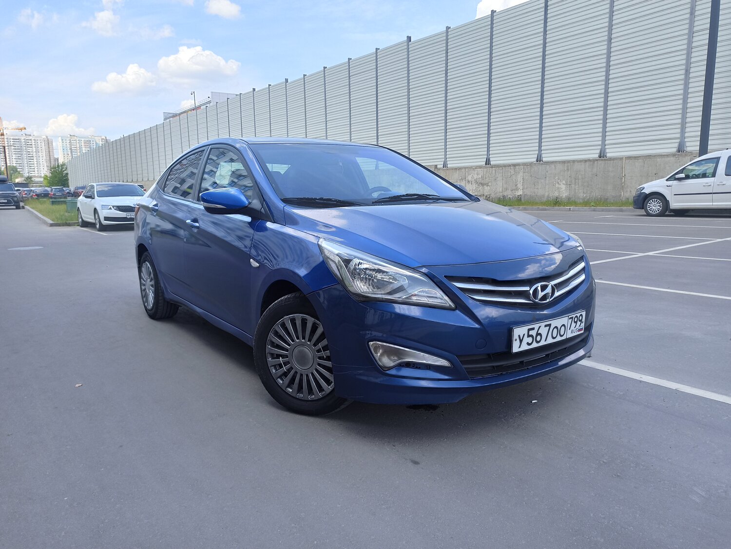 hyundai solaris, хендай солярис седан, hyundai solaris ii, синий хендай солярис, Opel Corsa D Рестайлинг I