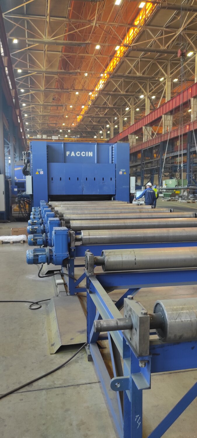 листоправильные машины для листового металла faccin r9-3000x40 (italy) ., вальцы faccin hav type 3190, производства, станки, оао зеленодольский завод им а.м горького