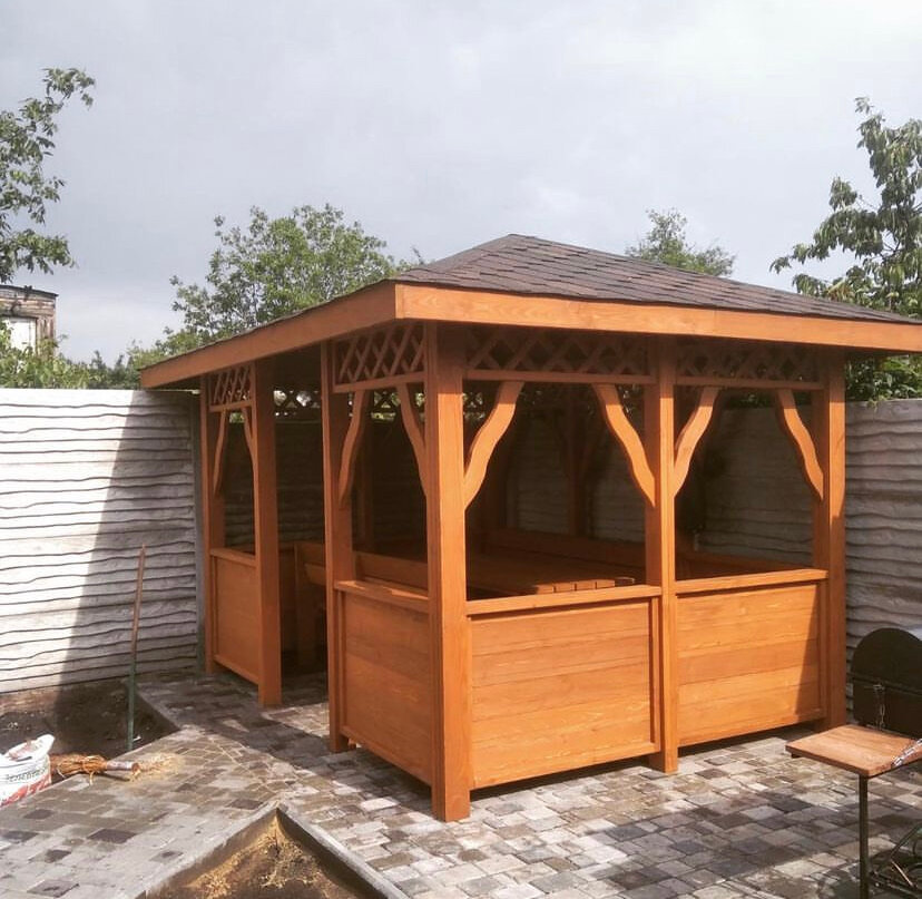 Строительство беседок