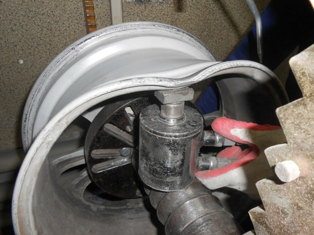 Диск до ремонта