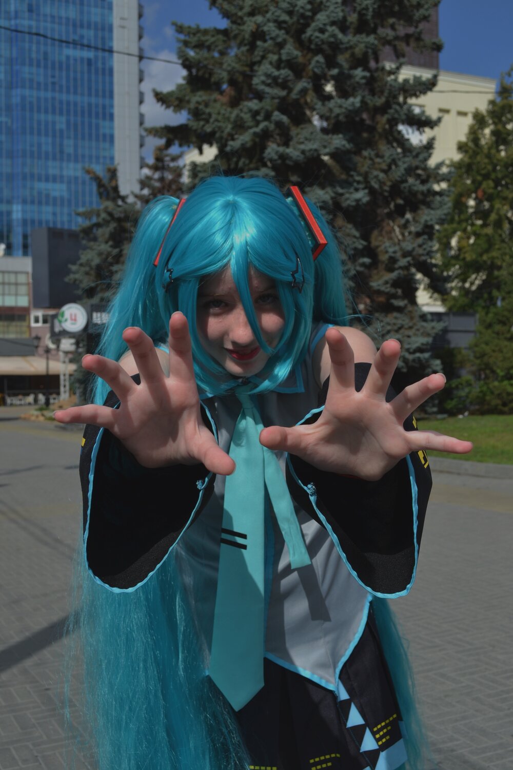 мику хацунэ, мэй хатсуне косплей, косплей хатсуне мику, hatsune miku cosplay, cosplayer of hatsune miku at ff26