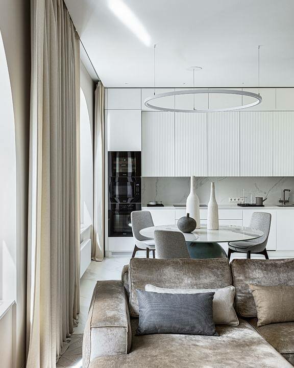 查 看 此 @Behance 项 目:"Apartment in minimalist style"https://www.behance.net/galler