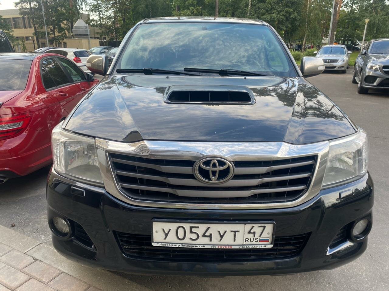 toyota hilux, черная тойота, автомобиль, тойота хайлюкс пикап, Toyota Hilux Surf II
