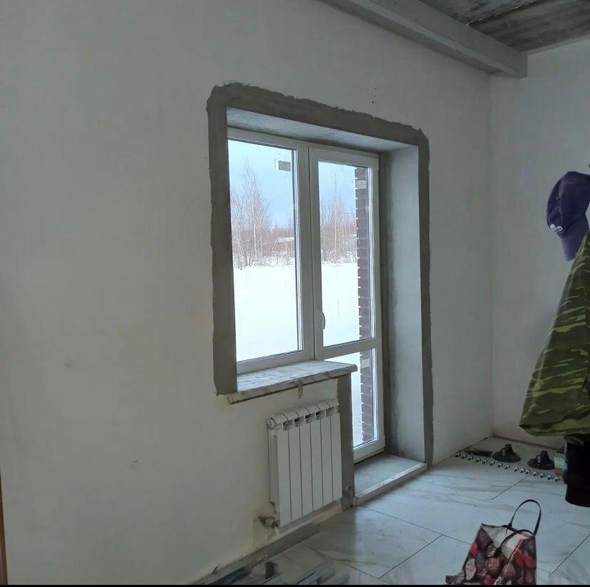 Штукатурка оконных откосов